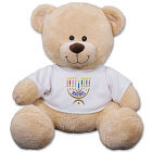 Personalized Menorah Teddy Bear